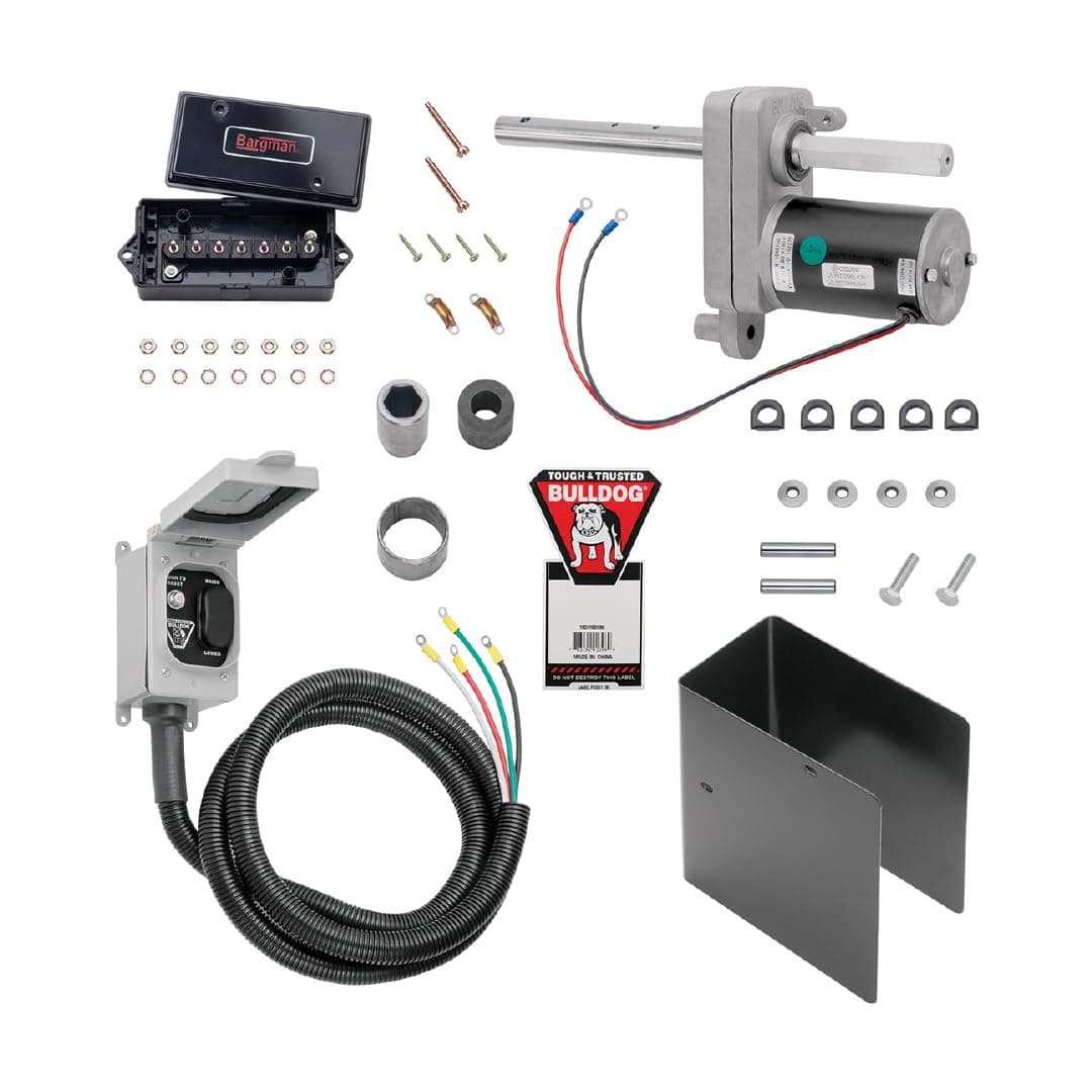 Bulldog 1824200100 Kit eléctrico para gato, 7500 lbs, compatible con jacks Bulldog de velocidad simple
