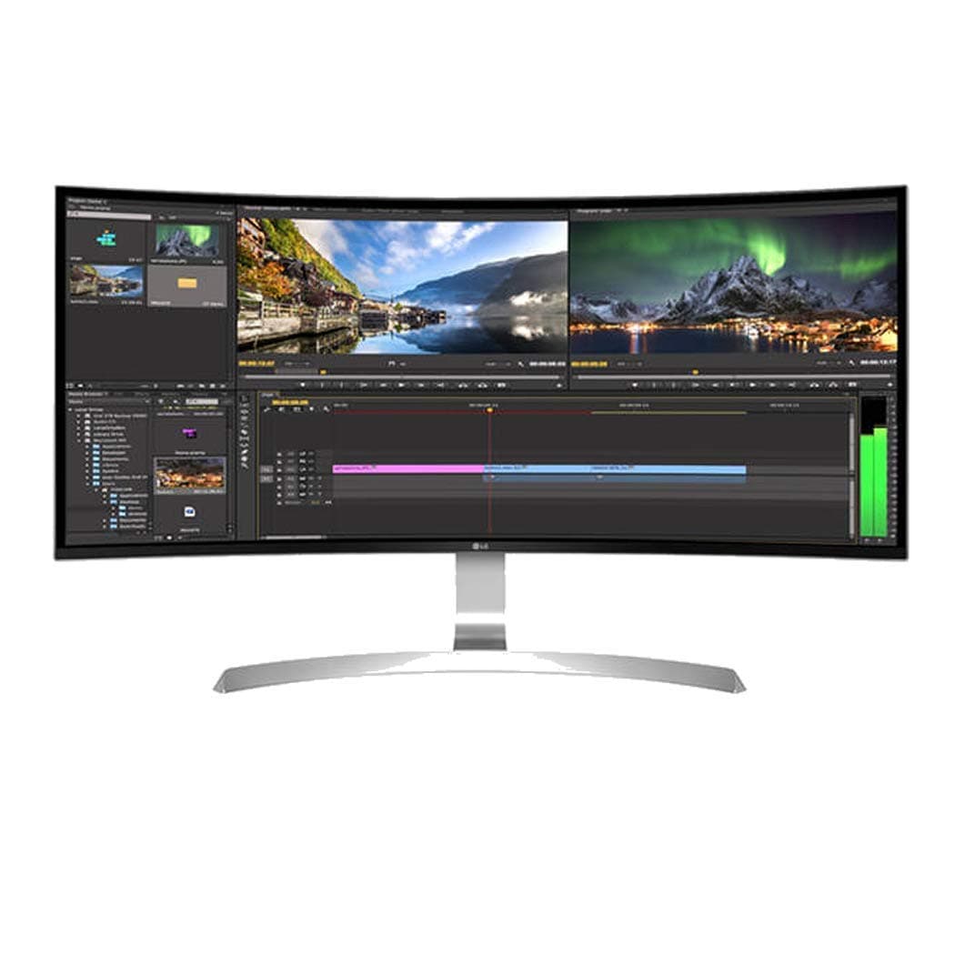 LG 34CB99-W Monitor UltraWide Curvo 34" WQHD USB-C (TAA)