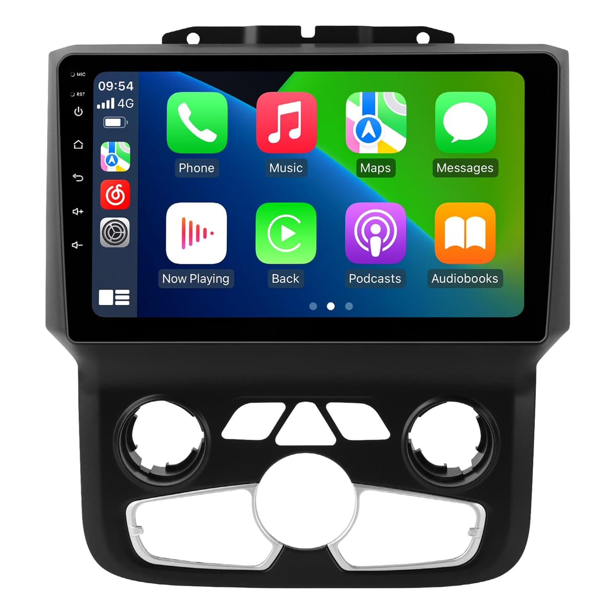 RONGJI Radio para Dodge Ram 1500/2500/3500 2013-2018,9" Android 13 8GB+256GB con CarPlay y Android Auto