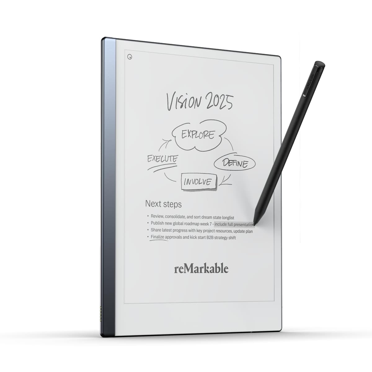 reMarkable 2 Tablet (pantalla de papel digital de 10.3") - Incluye lápiz, cable USB-A a USB-C (reacondicionado)