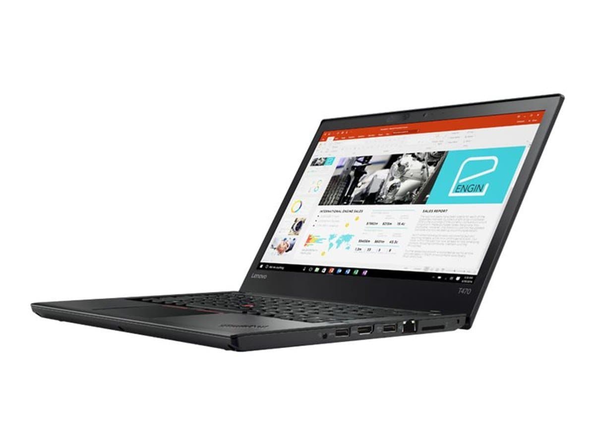 Lenovo ThinkPad T470 (20JM000CUS) Laptop 14" HD i5-6200U 4GB 500GB Windows 7/10 Pro