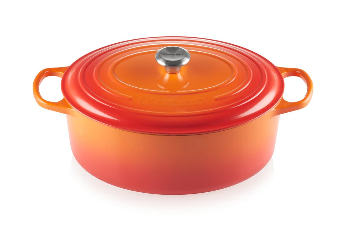 Le Creuset Signature Olla Francesa Oval 9.5 qt., Flame LS2502-352SS