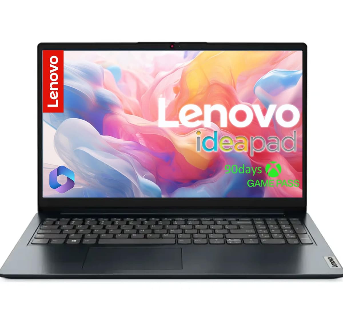 Lenovo IdeaPad 15.6” Portátil • 8GB RAM • 1.6TB Almacenamiento Total (639GB Combinado Interno + 1TB en la Nube) • Intel Celeron • Intel UHD Graphics • Batería 11HR • WiFi-6 • 1 Año Microsoft 365 • Azul • Windows 11