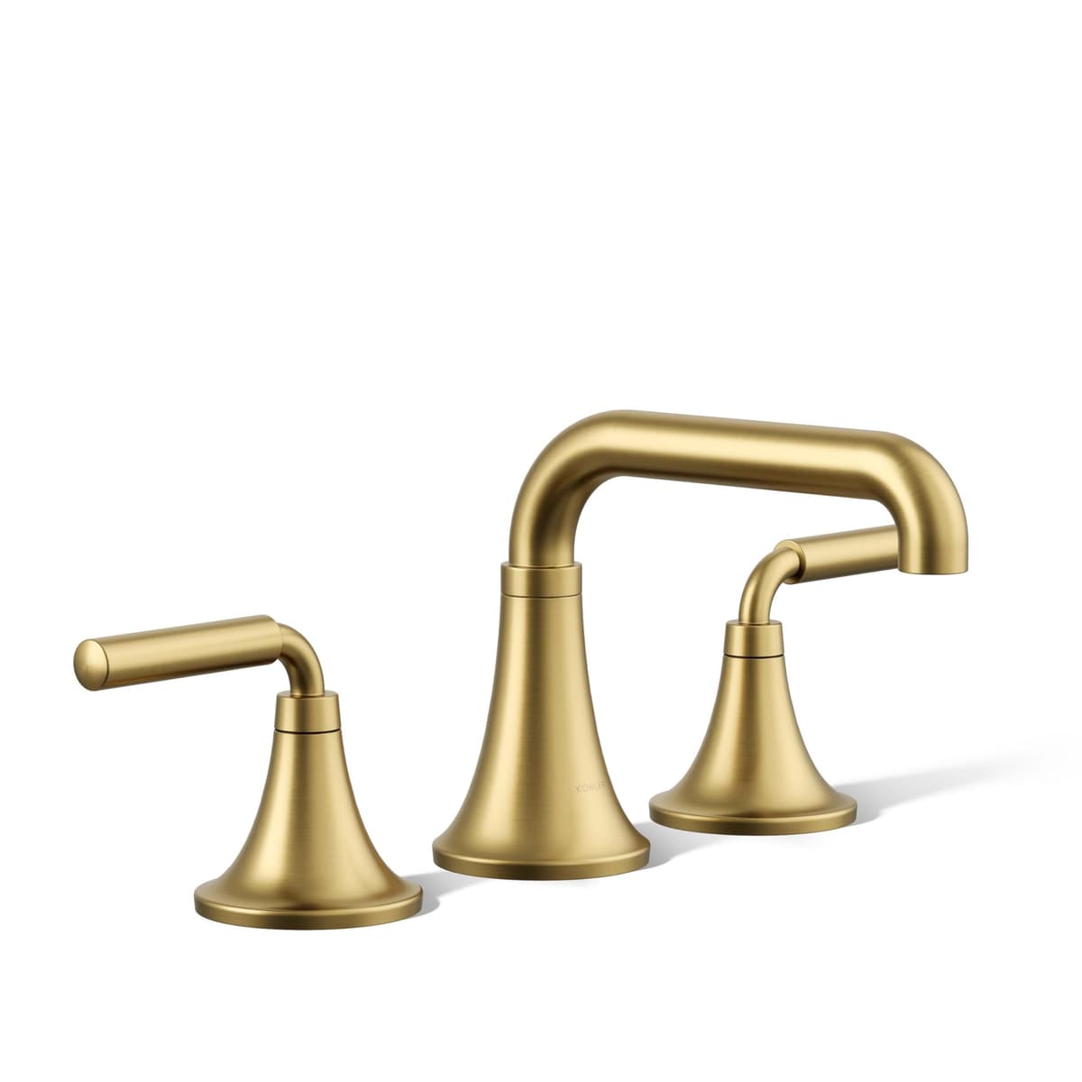 KOHLER 27416-4K-2MB K-27416-4K-2MB Grifo de Lavabo Widespread Tone 1.0 GPM - Vibrant Brushed Moderne Brass
