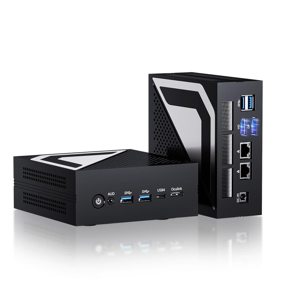 Kinupute Mini PC con Intel 14ª Gen Core Ultra U9-185H, Win11 Pro, hasta 64GB DDR5 y 4TB PCIe 4.0