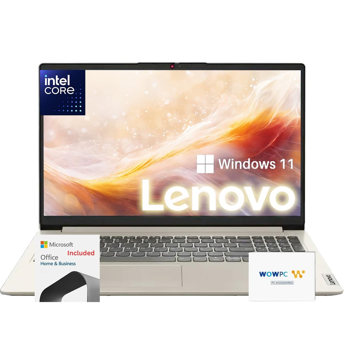 Lenovo Serie Premium IdeaPad para Estudiantes y Empresas | Modelo Más Reciente | 36GB RAM | 2.1TB SSD | 1 Año Office 365 con 1TB de Almacenamiento en la Nube | Intel Core | 15.6" | Windows 11 | con USB de Recuperación WOWPC Business Laptop