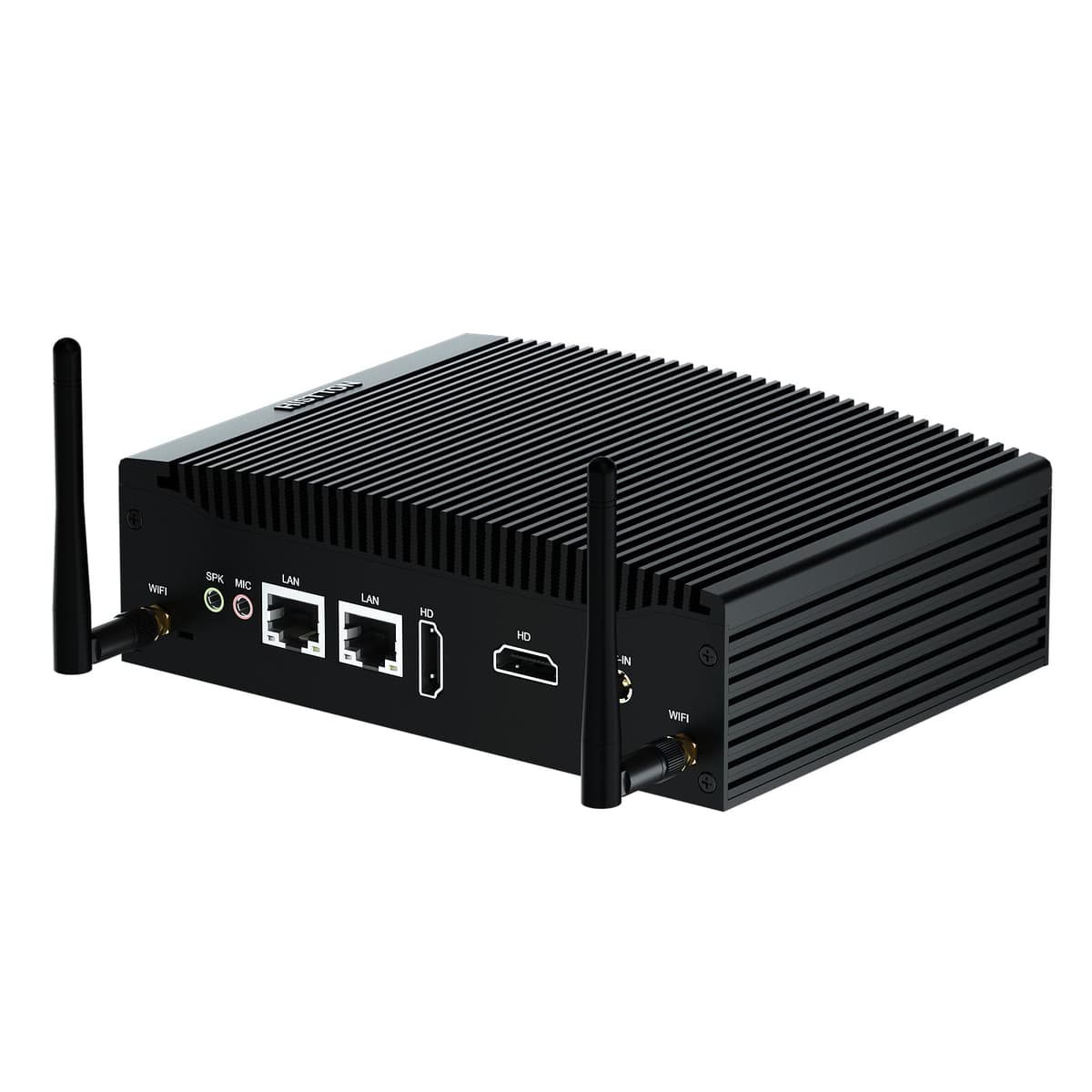 HISTTON Mini PC Windows 11 Pro Core i5-8265U, 32GB DDR4, 512GB SSD + 1TB HDD, Fanless