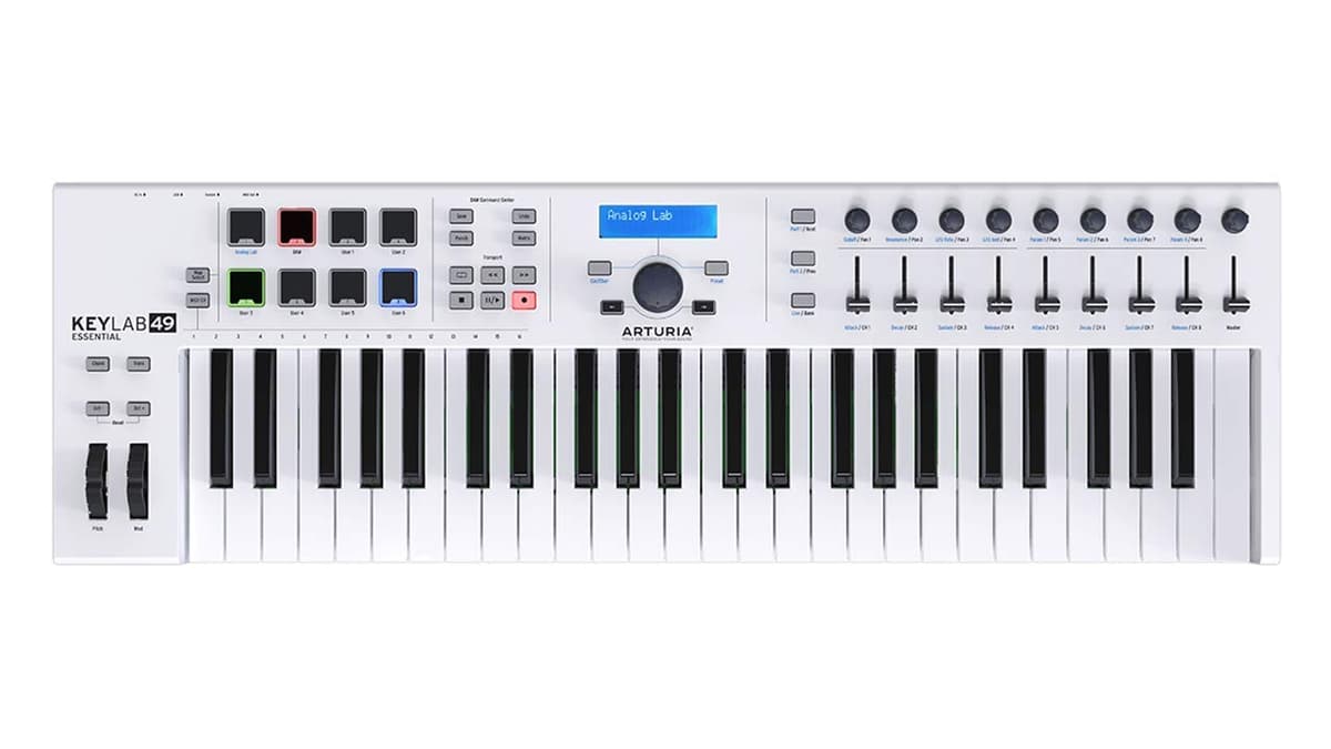 Arturia KeyLab Essential 49 Controlador MIDI con accesorios KEYLAB 49 ESSENTIAL