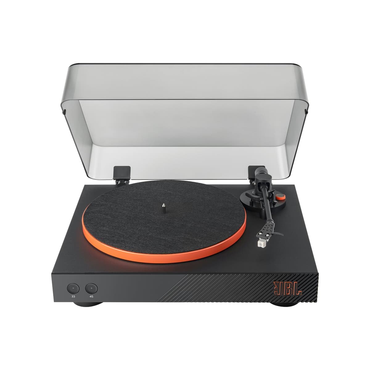 JBL Spinner BT - Bluetooth con AptX-HD y plato de aluminio (Negro) JBLSPINNERBTBLKAM