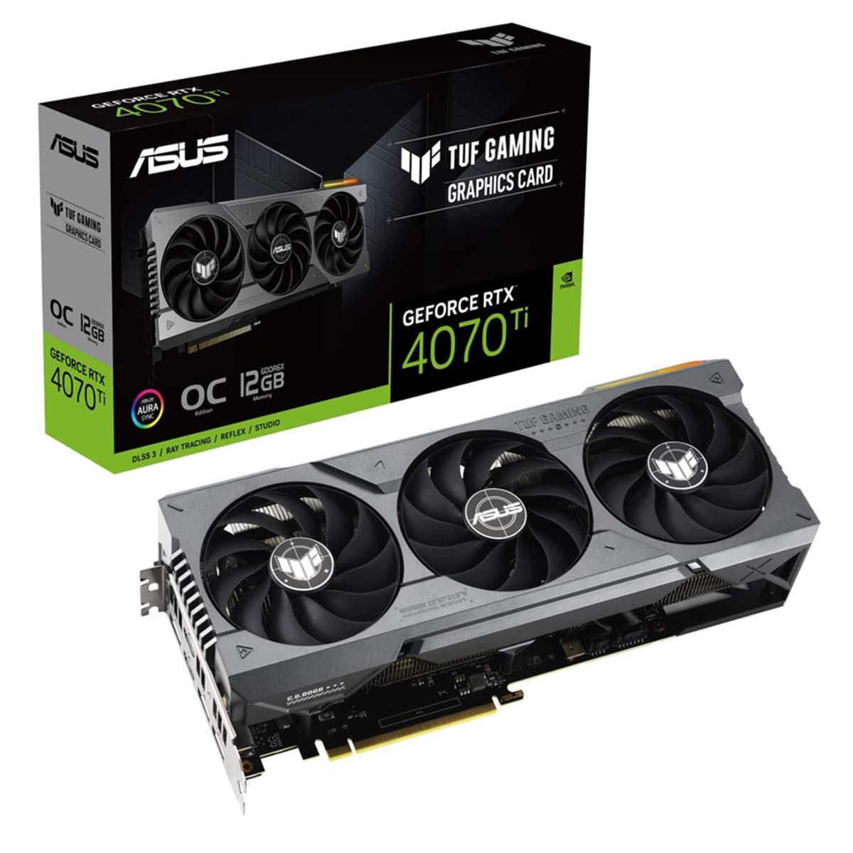 ASUS TUF Gaming GeForce RTX 4070 Ti OC 12GB GDDR6X (TUF-RTX4070TI-O12G-GAMING)
