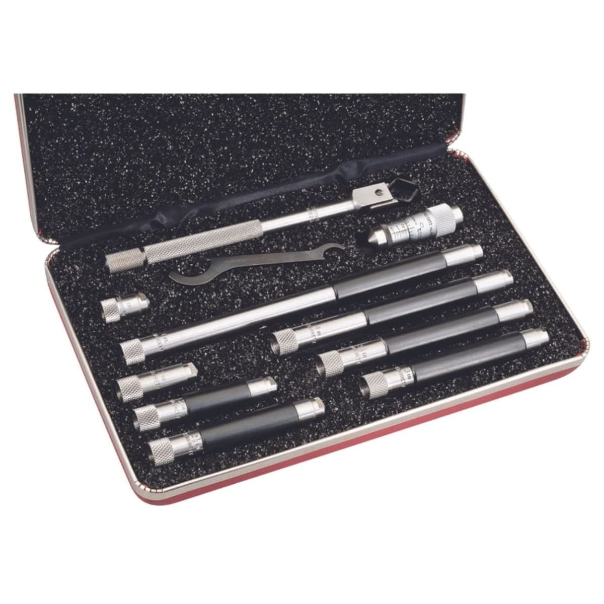 Starrett Tubular Inside Micrometer Set 1.5-12" .001" - 823BZ