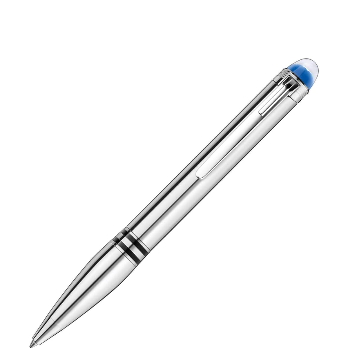 Bolígrafo Montblanc StarWalker Metal Plateado 118877