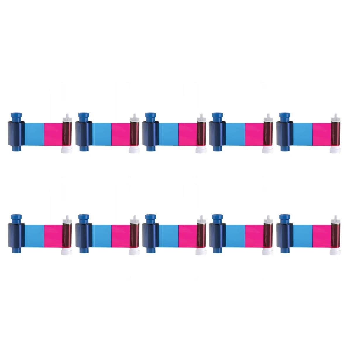 Bodno 10 x Ribbon MD100YMCKO para Magicard Pronto 100 (10 pack) MD100YMCKO x10