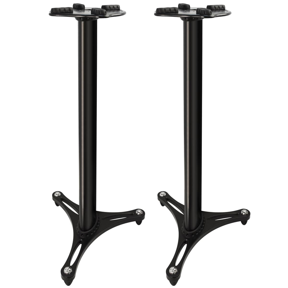 Soportes para monitores de estudio Ultimate Support MS-90/36B 36 pulgadas - acabado negro