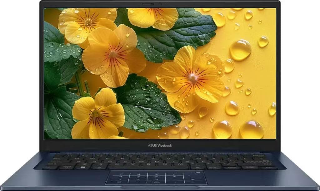 ASUS Vivobook 14 Laptop, pantalla LED FHD de 14" (1920x1080), Intel i5-1334U de 10 núcleos, 16GB RAM DDR4, SSD PCIe de 1TB, HDMI, color Quiet Blue, Windows 11 Home, almohadilla para mouse TWE