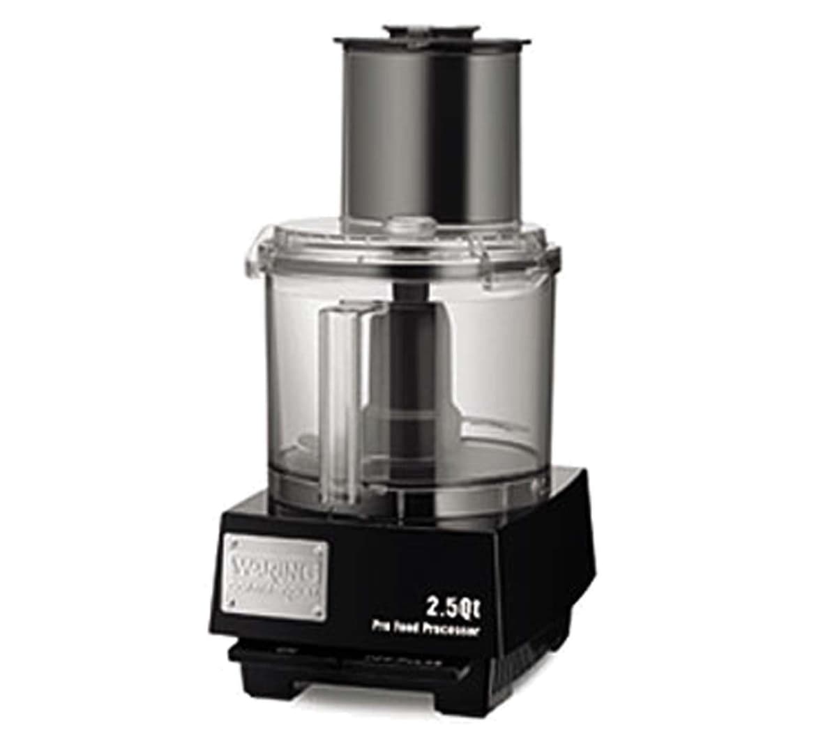 Procesador de alimentos Waring WFP11S 2.5 qt, motor 3/4 HP, tazón sellado LiquiLock
