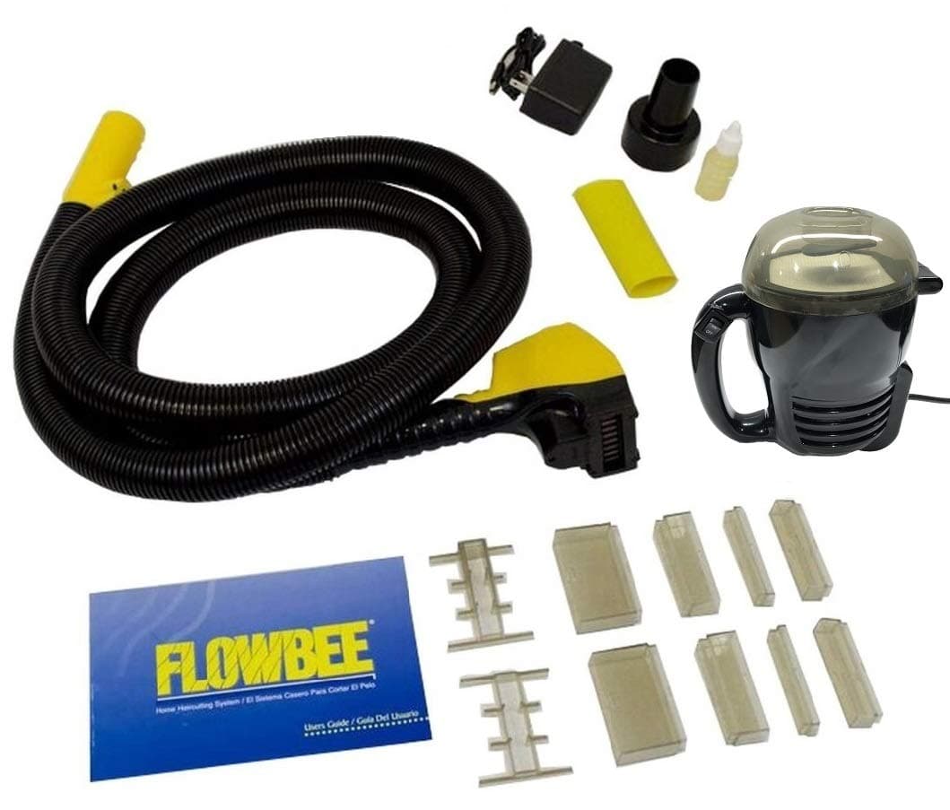 Flowbee Home Haircutting System con Flowbee Super Mini-Vac - Cabezal de Cortadora/Manguera, Aspiradora y Accesorios Incluidos... 7505