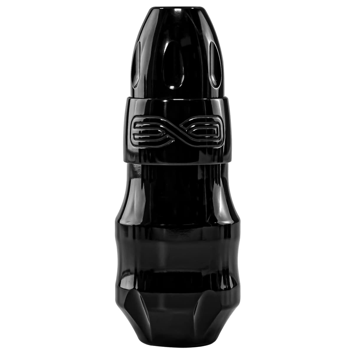 FK IRONS - EXO Modular Rotary Tattoo Machine Pen - Unidad Stealth Solo 3.2mm Carrera - Conexión RCA y Batería Inalámbrica 00801-00-BLK-3.2