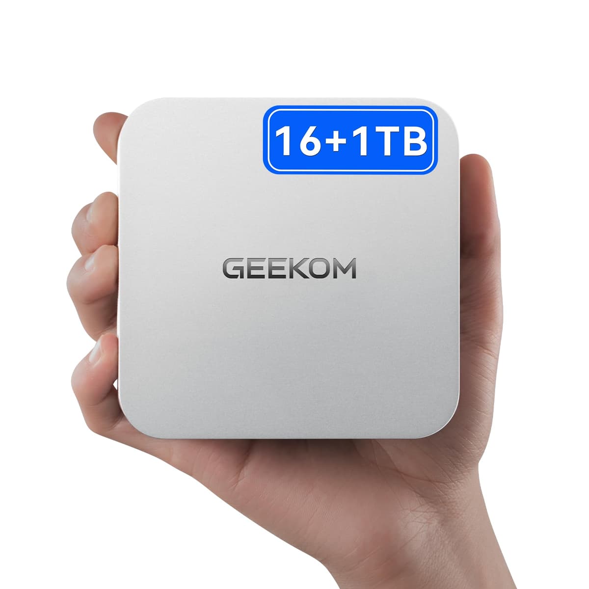 GEEKOM A5 Pro Mini PC (AMD Ryzen 5 7430U) - 16GB DDR4, 1TB NVMe, Soporta 4 pantallas y 8K A5 Pro 7430U