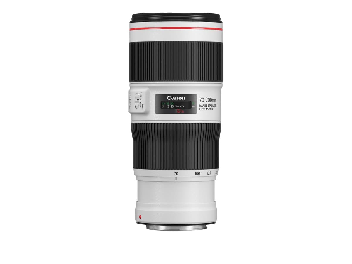 Canon EF 70-200mm f4L is II USM, Gris Claro
