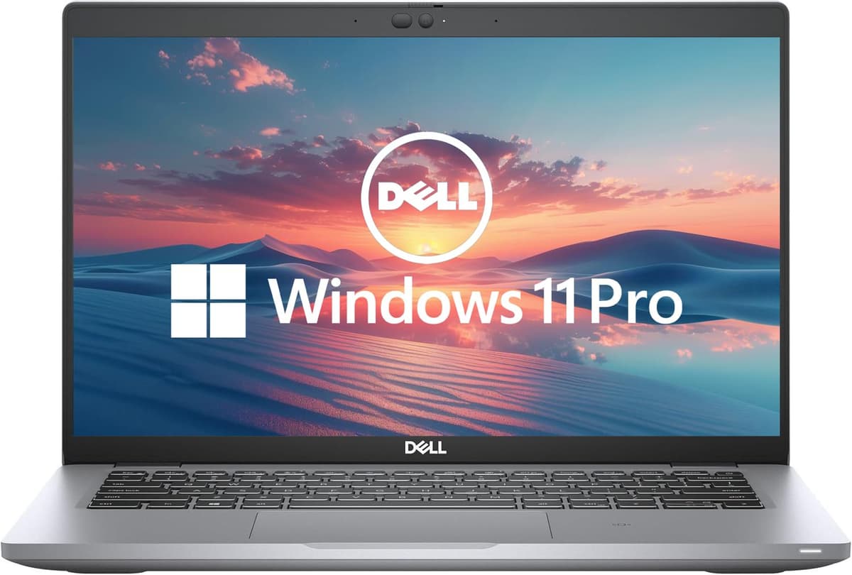 Dell Latitude 5420 14" FHD notebook empresarial, Intel Quad-Core i5-1145G7, 16GB DDR4 RAM, 256GB SSD, cámara, HDMI, Windows 11 Pro (reacondicionado)