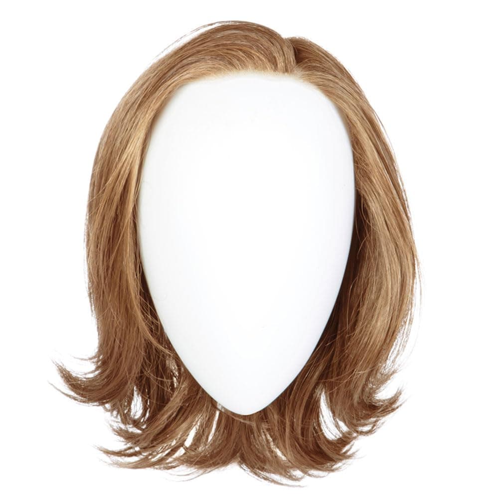 Hair u wear Raquel Welch Take A Bow - Peluca corta hasta la barbilla con capas y base hand-tied, Petite Average, RL16/88 Pale Golden Honey