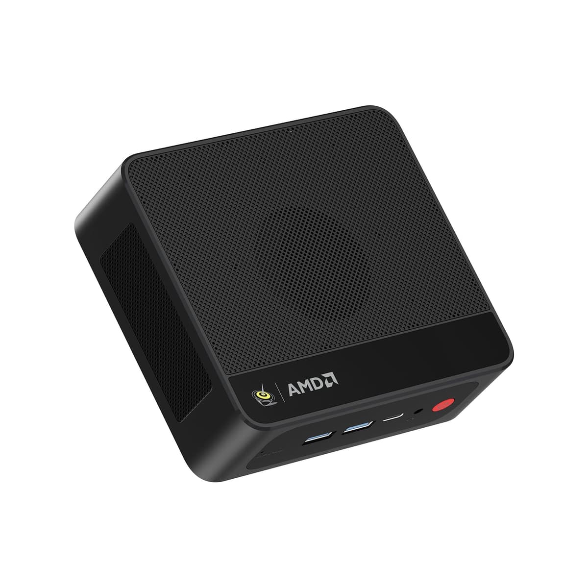 Beelink Mini PC SER5 MAX con AMD Ryzen 7 6800U, 24GB LPDDR5, 500GB NVMe M.2 SSD, salida triple DP/HDMI/Type-C, LAN 2.5G, WiFi 6, BT5.2, Mini PC con Windows 11