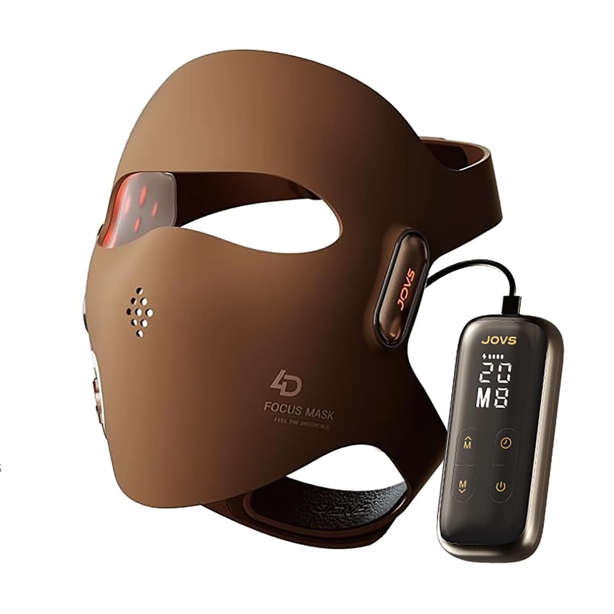 JOVS 4D Laser Light Therapy Mask - Máscara de Fototerapia Facial FPT 4 Longitudes de Onda