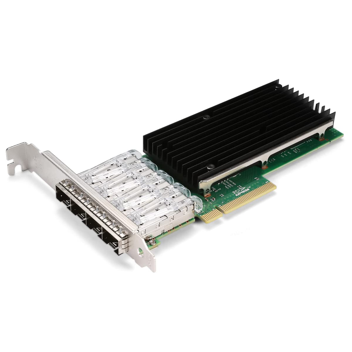 6COM Tarjeta de red PCIe 10Gb, 4 puertos SFP+, con controladores originales Intel X710-BM1, comparable a Intel X710-DA4, adaptador Ethernet PCI Express compatible con Windows Server/Linux/VMware/ESX 6C2023081813