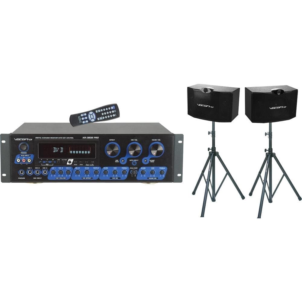 VocoPro ASP3808II Amplificador digital mezclador