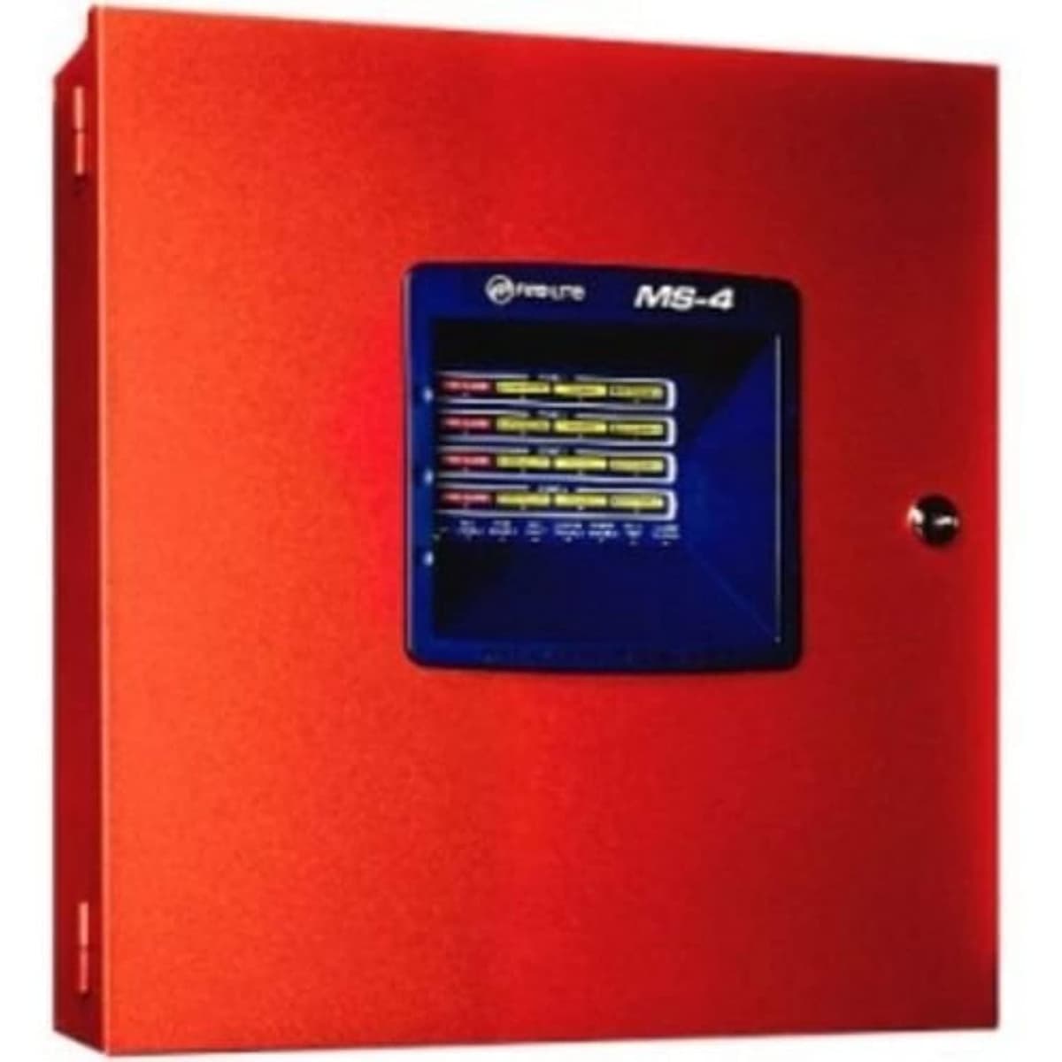 FIRE-LITE ALARMS MS-4 Panel de alarma contra incendios convencional 4 zonas, 24V FBA_MS-4