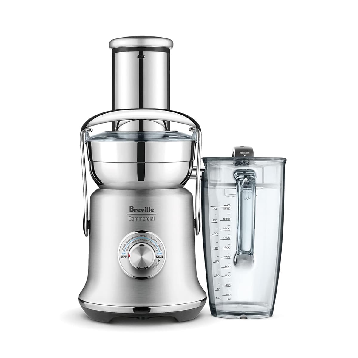 Breville Commercial Juice Fountain XL Pro CJE830BSS1BNA1 - Extractor centrífugo comercial