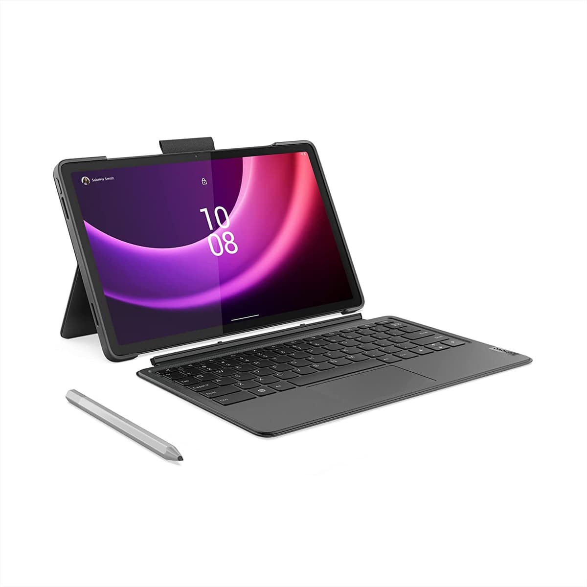 Lenovo Tab P11 (2.ª generación) - 2023 - Tablet - Larga duración de batería - Pantalla LCD de 11.5" - Cámara frontal 8MP y trasera 13MP - 4GB RAM - 128GB de almacenamiento - Android 12L o posterior - Teclado y lápiz incluidos ZABF0309US