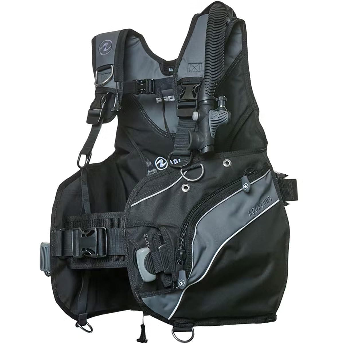 Aqua Lung Pro HD BCD para Hombre Negro/Gris, Small BC1660110S