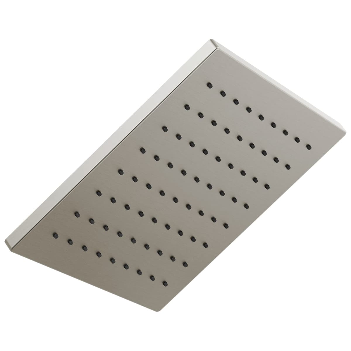 Cabezal de lluvia cuadrado Delta Lumicoat Stainless 12" 52159-SS-PR