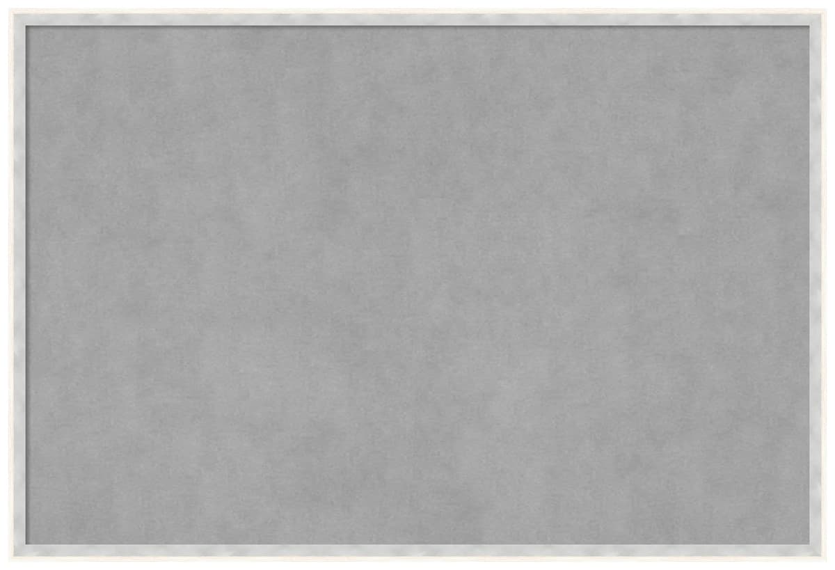 Amanti Art Marco Paige White Silver 37x25 Pizarra Magnética Grande 28588289108
