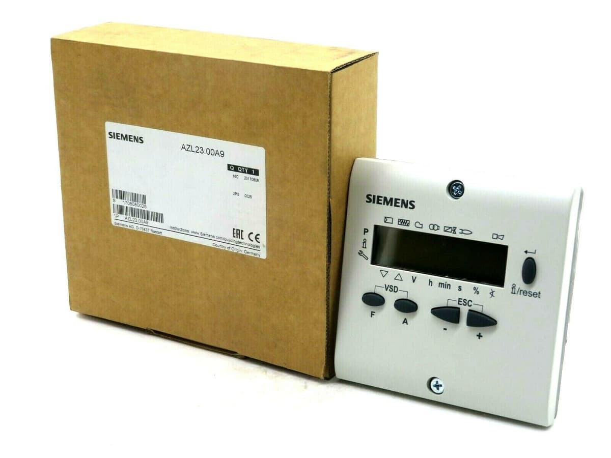 Siemens AZL23.00A9 Panel de programación para LME7