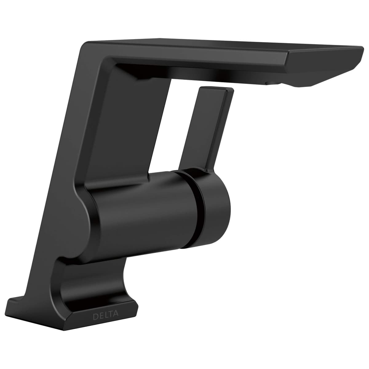 Delta 599-BLMPU-DST Pivotal Grifería monomando para lavabo, Matte Black