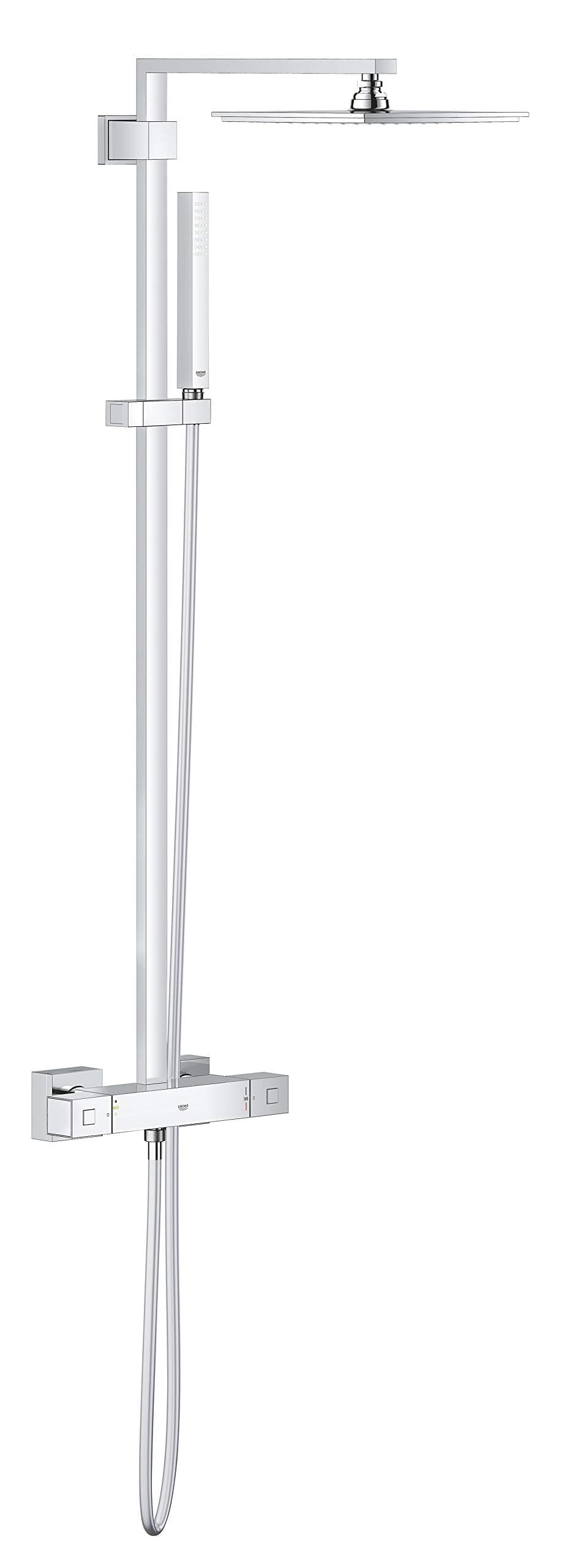 GROHE 26087000 Euphoria Cube 230 Sistema de Ducha con Termostato, XXL