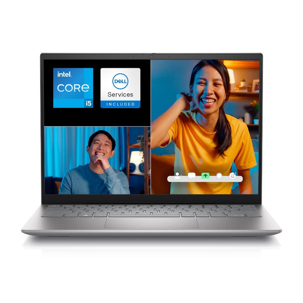 Dell Inspiron 14 5420 Notebook - Pantalla de 14.0 pulgadas sin táctil, Intel Core i5-1235U, 8GB RAM DDR4, 512GB SSD, Gráficos Intel UHD, Wi-Fi 6E de Intel, Windows 11 Home - Plateado Platino H4J2R
