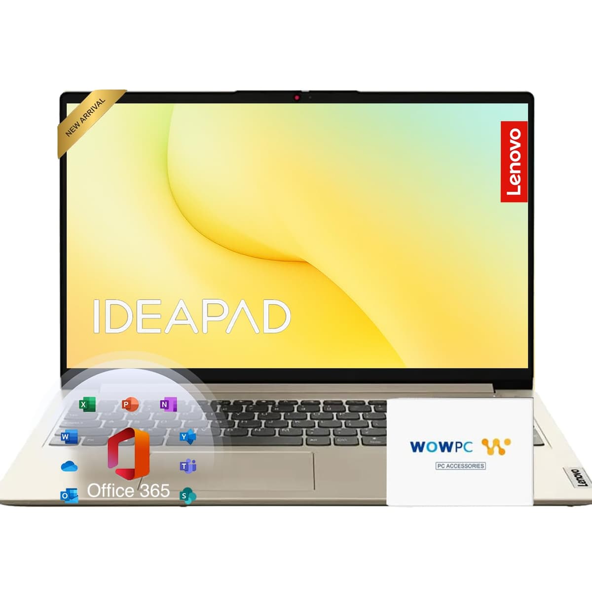 Lenovo IdeaPad portátil de 15,6 pulgadas con Microsoft 365 Home and Business • 36 GB de RAM • 2 TB SSD PCIe • Intel Core • Wi-Fi 6 • batería de 11 h • 1 TB de almacenamiento en la nube • Windows 11 • USB de recuperación WOWPC