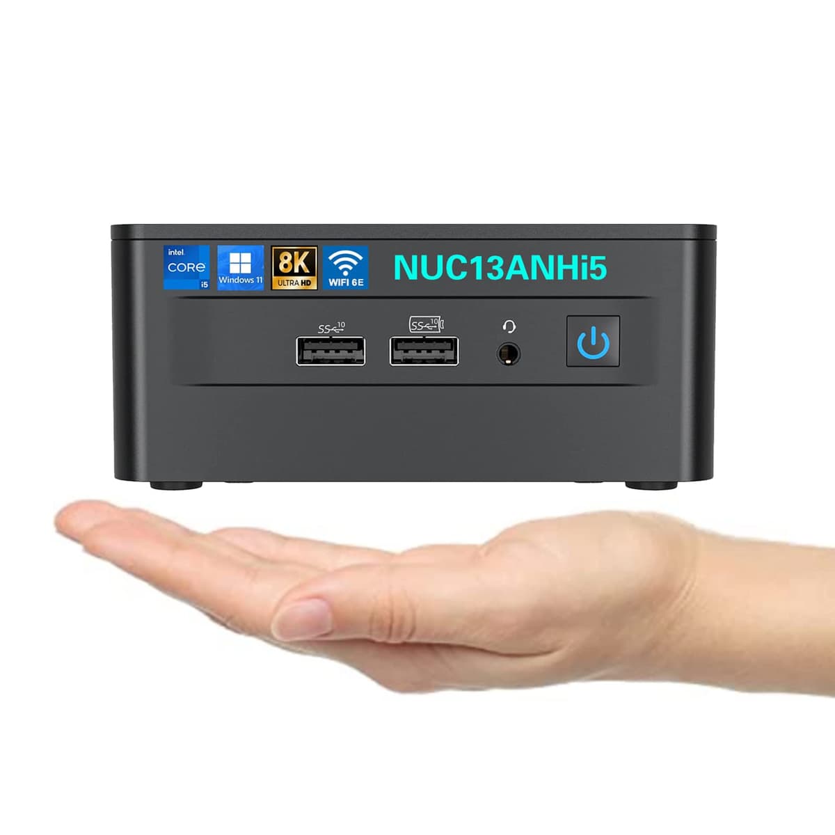 Reatan Intel NUC 13 Pro NUC13ANHi5 Barebone Mini PC - Core i5-1340P, sin RAM ni SSD ni OS