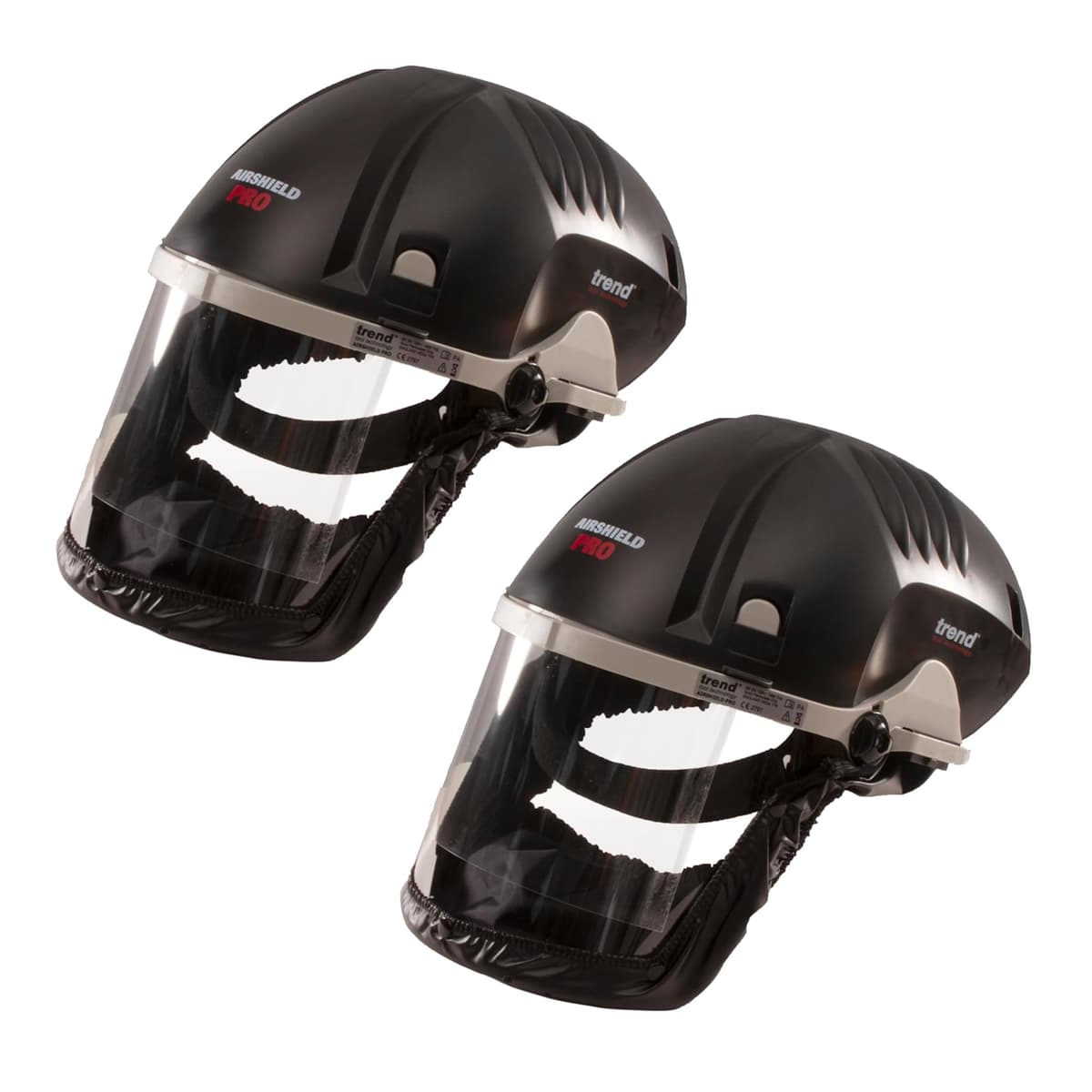 Trend AirShield Pro Protector Facial Completo Doble Pack con Circulación de Aire y Filtración 0.6 Micron U*AIR/PRO/D7
