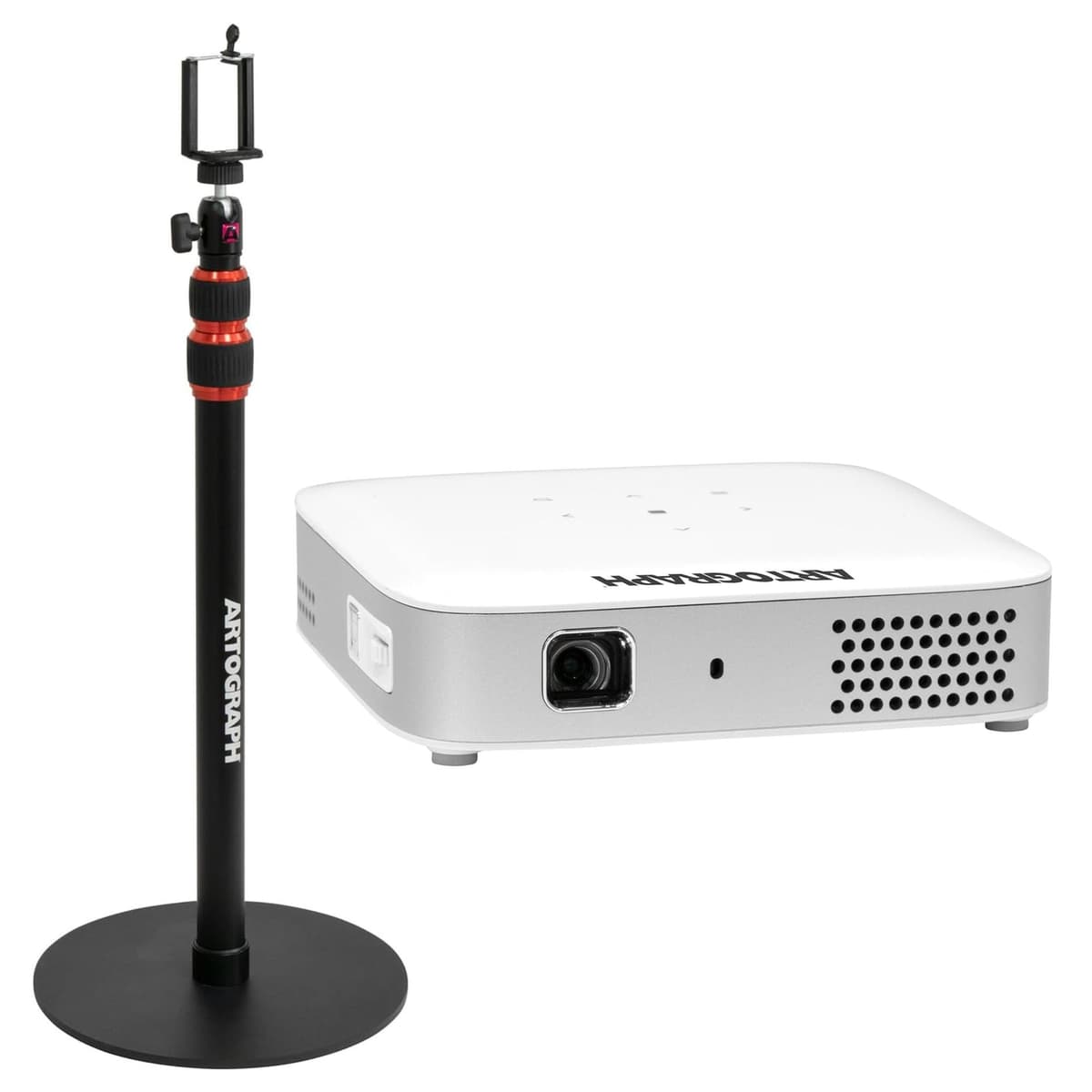 Artograph Flare 500 Proyector HD Smart con Stand ajustable y estuche
