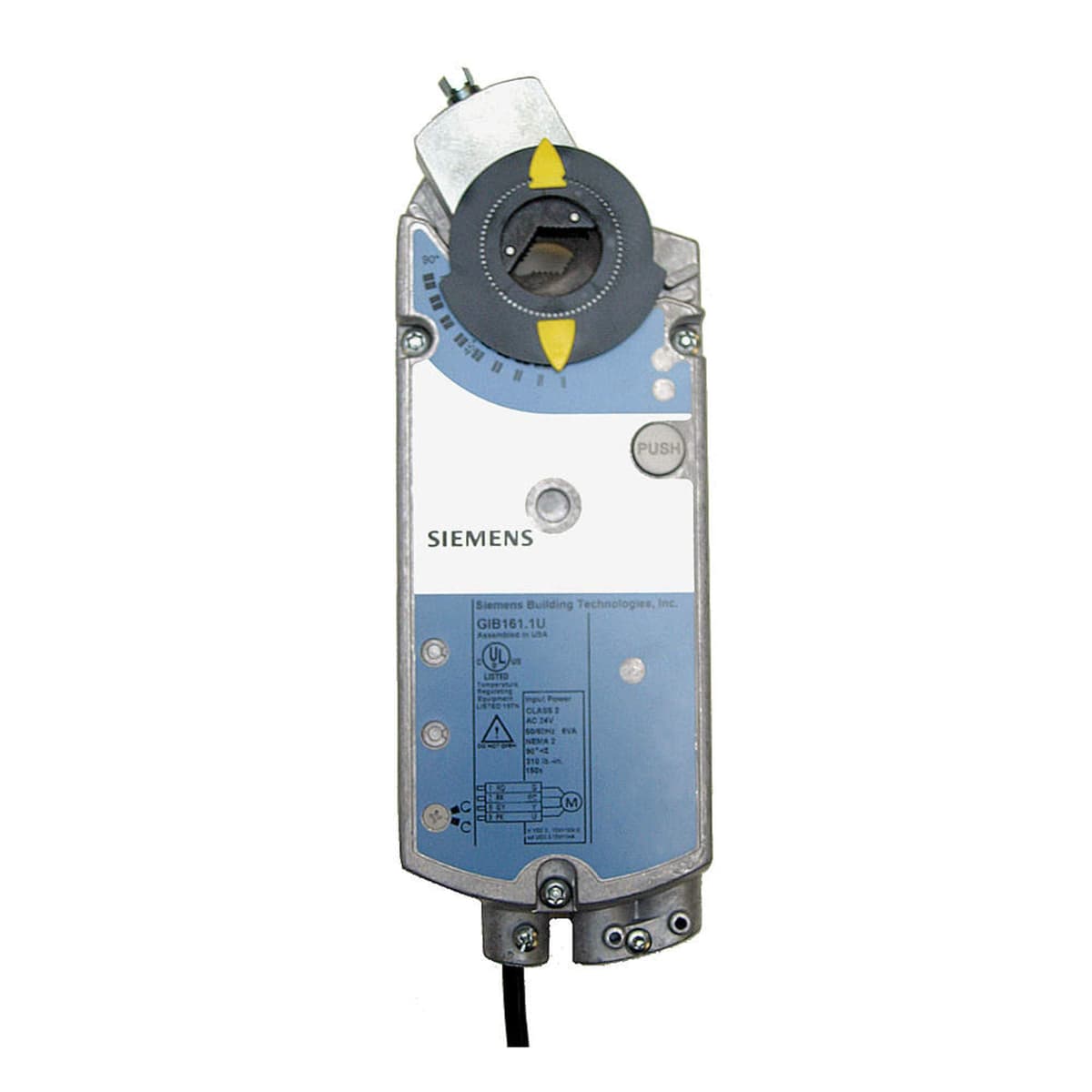 Siemens GIB131.1U actuador de compuerta eléctrico 3 PT 24V 310 lb-in