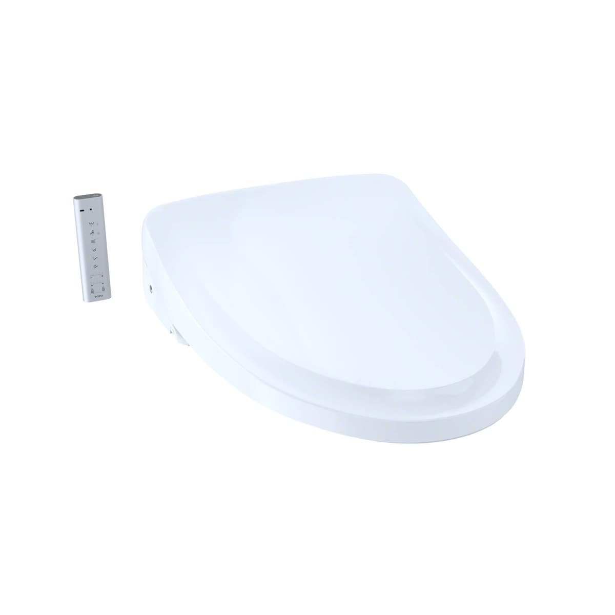 TOTO S550e WASHLET+ Ready (SW3054T40#01) - Asiento bidet electrónico alargado, EWATER+, tapa autoabre/cierra