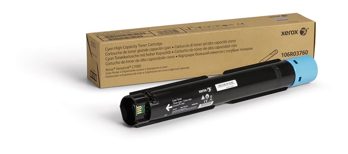 Xerox VersaLink C7000 Toner Cyan Alta Capacidad 106R03760 - 10,100 páginas