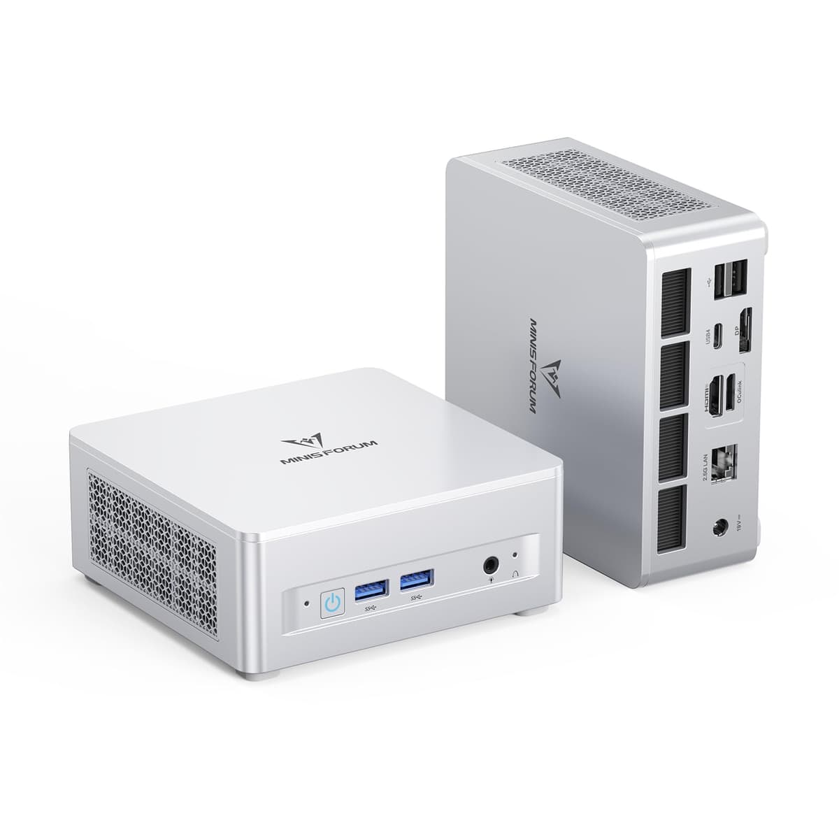 MINISFORUM UM880 Plus - Mini PC con Ryzen 7 8845HS, 32GB DDR5 y 1TB PCIe4.0 SSD DeskMini