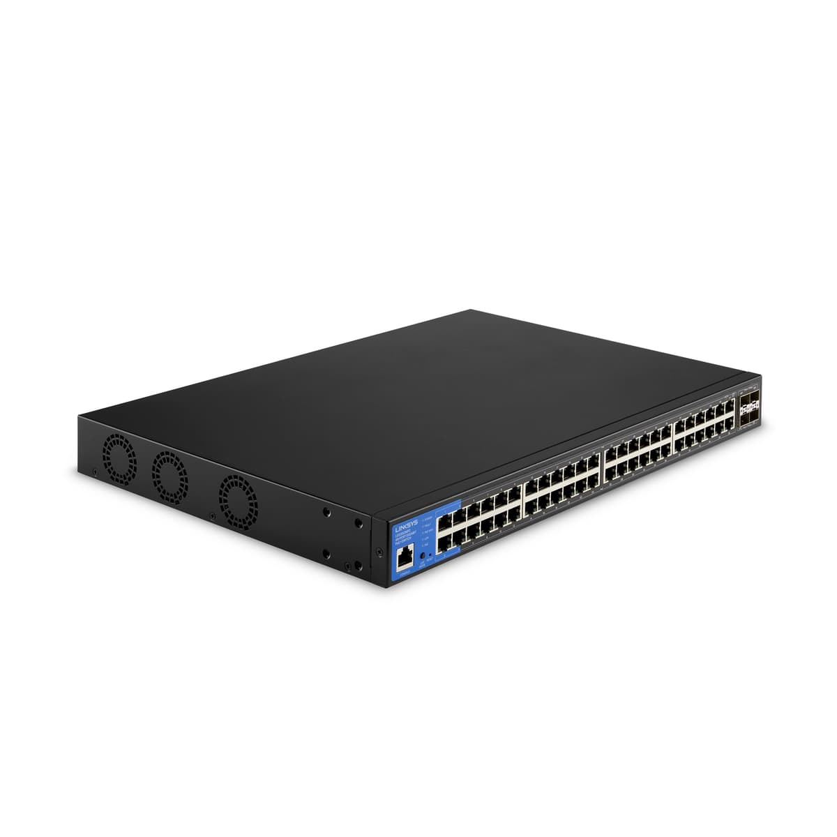 Linksys LGS352MPC 48 Puertos Gigabit PoE+ 740W con 4x10G SFP+ - Metal, Montaje Escritorio/Pared LGS352MPC-AMZ