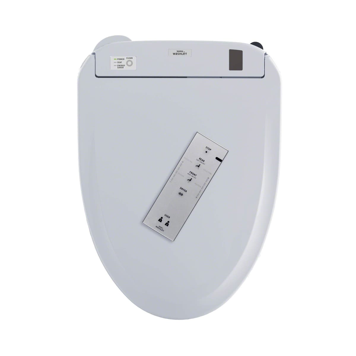 TOTO SW574T20#01 WASHLET S300e Elongated Bidet Toilet Seat (WASHLET+ Ready), Cotton White
